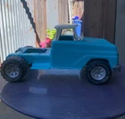tonka dump truck body,frame wheels and roof vintage