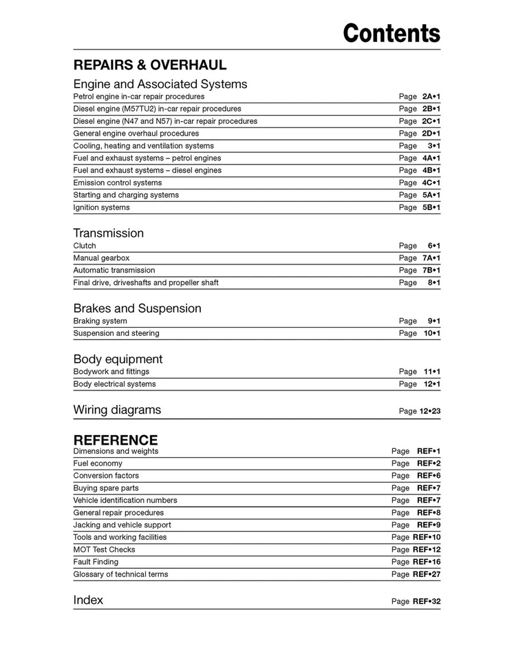 BMW 3-Series (Sept 08-Feb 2012) Haynes Repair Manual - Image 4 of 4