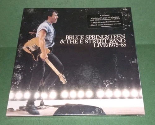 NEW - Bruce Springsteen E Street Band 1975-85 LIVE - 5 LP Vintage Box Set Sealed