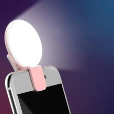 Mobile Phone LED Selfie Ring Light Portable Mini Durable Practical Three Stop