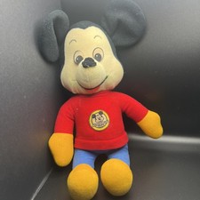Mickey Mouse Club Walt Disney Knickerbocker plush toy doll Vintage 11 1970