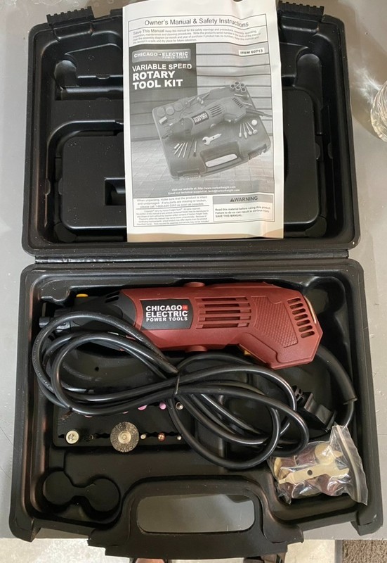 Chicago Elec item 60713 New complete kit w user guide Never Used Display Model
