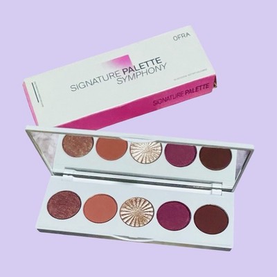 OFRA Signature Palette Symphony Eyeshadow Shimmer Matte 5 Shades Sublime Charm  