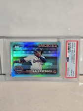 2024 Topps Pro Debut Moises Ballesteros Aqua Foil /75 #PD-75 PSA 10 GEM MT POP 1