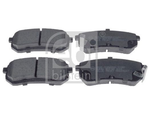Febi 116346 Rear Brake Pad Set Fits Hyundai Kia I10 Picanto