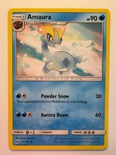 Amaura 27/131 Forbidden Light Pokemon Card on eBay