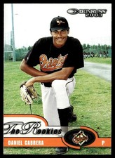 2003 Donruss Rookies & Traded Daniel Cabrera Rookie Baltimore Orioles #23