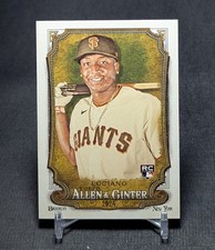 Marco Luciano Rookie RC 2024 Topps Allen & Ginter Card #79 San Francisco Giants. rookie card picture