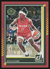 2025 Donruss WNBA #80 Erica Wheeler Red Holo #/299 SN