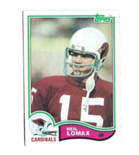 Neil Lomax 1982 Topps Rookie Football Card #471 - St. Louis Cardinals - RC. rookie card picture