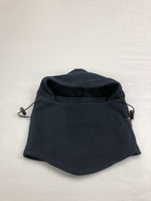 Fleece Hood Balaclava Hat Mens One Size Navy Blue Neck Warmer Winter Ski