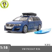 1/18 NZG VW Volkswagen Passat Estate R36 Wagon Blue Diecast Model Car