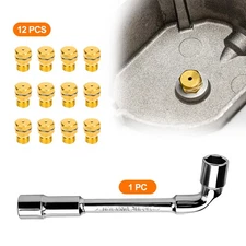 12 PCS LP Gas Conversion Kit Brass Orifice Nozzles for Frigidaire Kenmore Stove