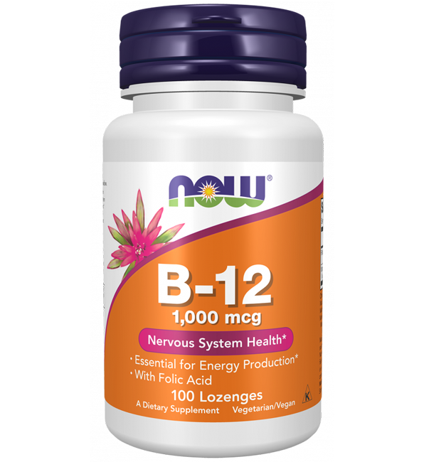 Now Foods Vitamin B-12 1000mcg 100 Tab