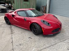 2019 Alfa Romeo 4C left hand drive LHD damaged salvage project not recorded