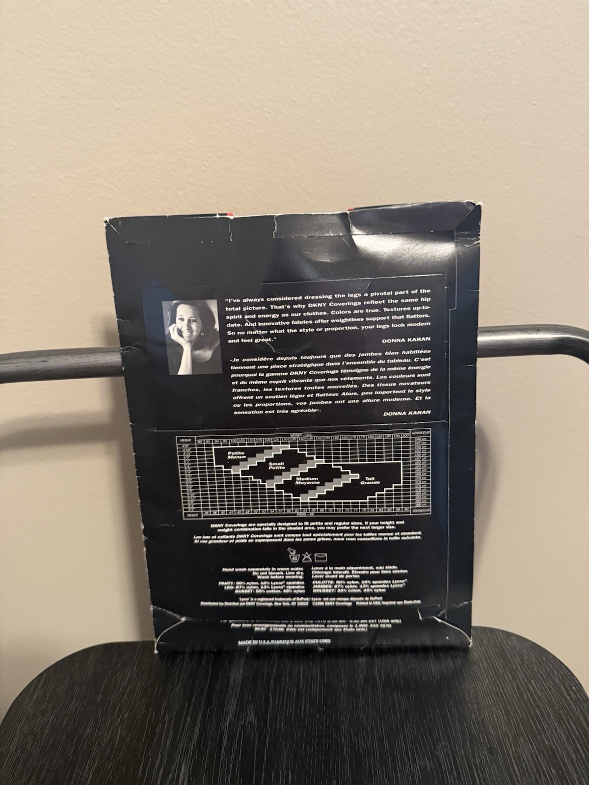 DKNY Control Top Silky Sheer Pebble Size Medium Pantyhose 