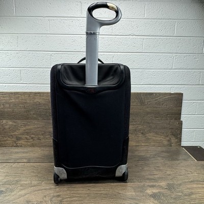 Tumi T3 Suitcase Transporter Black Nylon Travel Wheeled Luggage