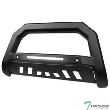 Tlaps For 2016-2024 Nissan Titan Avt Led Bull Bar Wsensor Open Wb - Matte Black