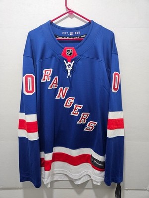 NWT Fanatics Artemi Panarin Blue New York Rangers  Breakaway Jersey Men Size XL