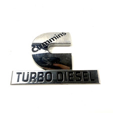 2006-12 Dodge Ram Truck Cummins Turbo Diesel Fender Badge Emblem 55078116aa Oem