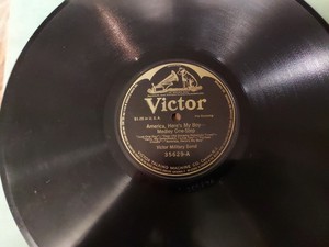 WW1 VICTOR 12" 78/Victor Military Band../E!