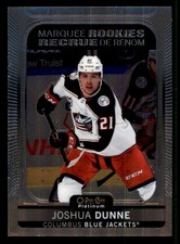 2021-22 O-Pee-Chee Platinum #243 Joshua Dunne RC
