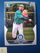 2023 Bowman Chrome Michael Arroyo #BCP-63 Seattle Mariners