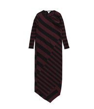 bar III Womens Stripe Asymmetrical Sweater Dress