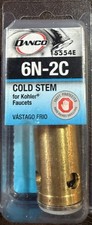 Danco Cold Stem for Kohler Faucets 6N- 2 C   15554 E NEW