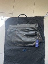 Jas M.B. London Leder Schwarz Tasche