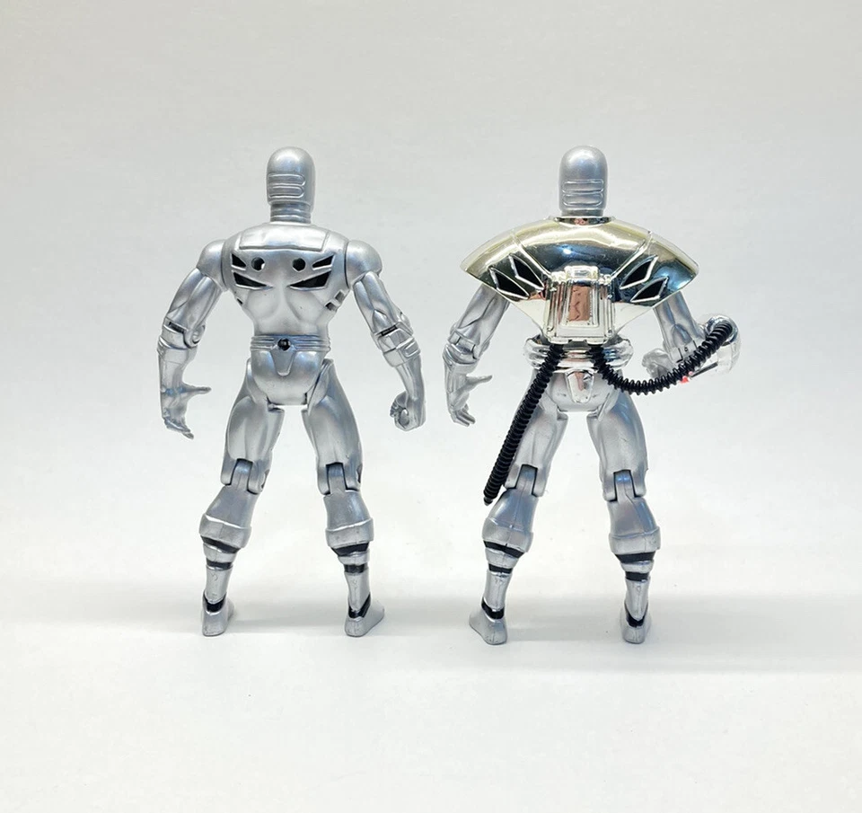 Marvel Iron Man Arctic Armor Action Figures 1995 ToyBiz Vintage Toys Lot Ironman - Image 4 of 4