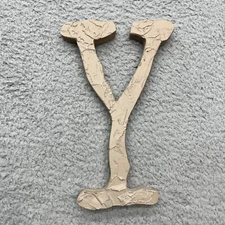 Custom Made Solid Wood Letters Multiple Size, Font, and Texture - Choose Letter