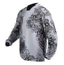 Maglia x Cross Enduro Quad AXO modello UNDER CHIVER GREY Ultime XXL !!!!