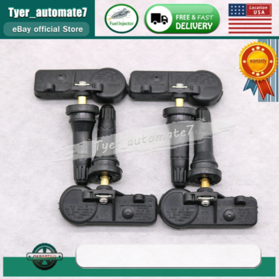 Set of 4 Tire Pressure Sensor TPMS DE8T-1A180-AA TPMS For Ford Set of 4 Tire Pressure Sensor TPMS DE8T-1A180-AA TPMS For Ford