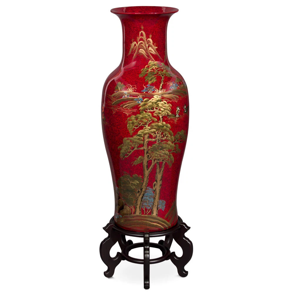 亚洲艺术花瓶| eBay