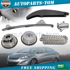 G4NB 1.8L Engine Timing Chain Kit & Cam VVT Gear For Hyundai Elantra Kia Soul