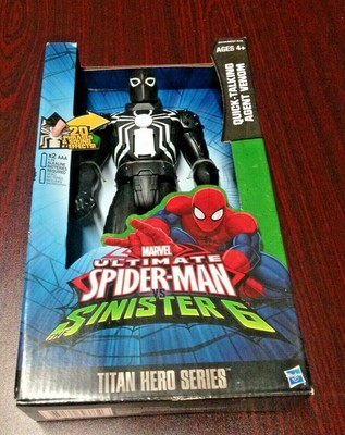 Marvel Ultimate Spider Man Vs Sinister 6 Figure Quick Talking Agent Venom New Ebay