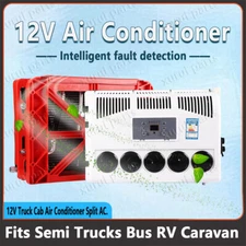 12V Universal Car Air conditioner Under dash Electric A/C kit Cool 12000btu