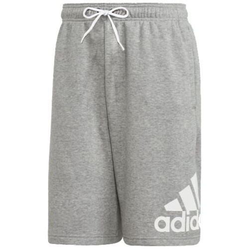 Adidas Herren Fleece Shorts Must Haves Abzeichen Fußball Sport Training Freizeit Shorts - Bild 3 von 20