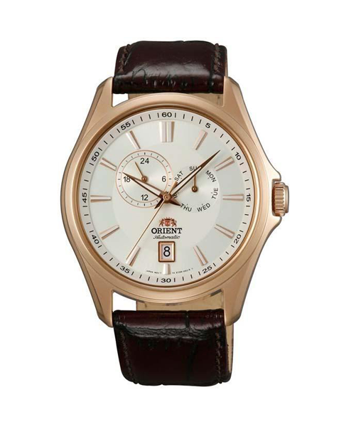 Orient Multi-Eyes Automatic Watch Day Date White Dial ET0R003W