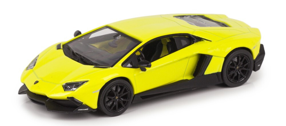 ミニカー Lamborghini Aventador LP720-4 1/43 Atlas IXO Lamborghini Aventador LP 720-4 Yellow 1:43 Scale 4 Inch