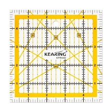 Patchwork Quilting Ruler, Non-Slip Acrylic Sewing Ruler for Cutting Fabric