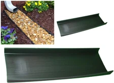 Downspout Rain Diverter Channel Guard Splash Block, Amerimax 38 in. Black Vinyl