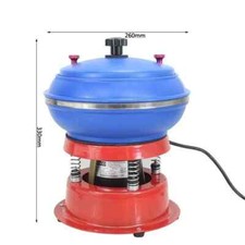 Bicchiere vibrante per gioielli lucidatrice per metalli 220V