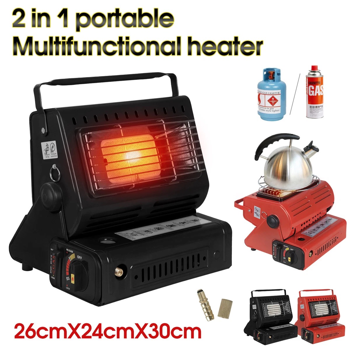 Portable Butane Camping Gas Heater Outdoor Camp Gas Stove Hiking Warmer  Cooker | eBay