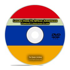 Learn How To Speak Armenian, Fast Easy Foreign Language Training Course DVD G93