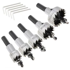 New Drill Bit Hole Set HSS Hole Saw Cutter 16-30 mm 5/8 inch to 1-3/16 inch US