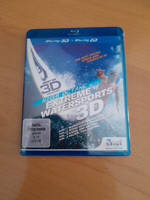 High OctaneVol.1 -4 - Extreme Watersports in 3D  Blu-ray Neu versiegelt!