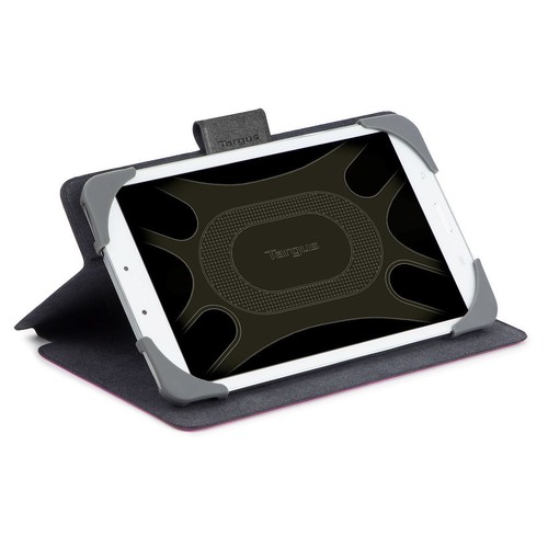 Targus SafeFit 7-8 inch Rotating Universal Tablet Case - Black / Pink - Picture 4 of 11