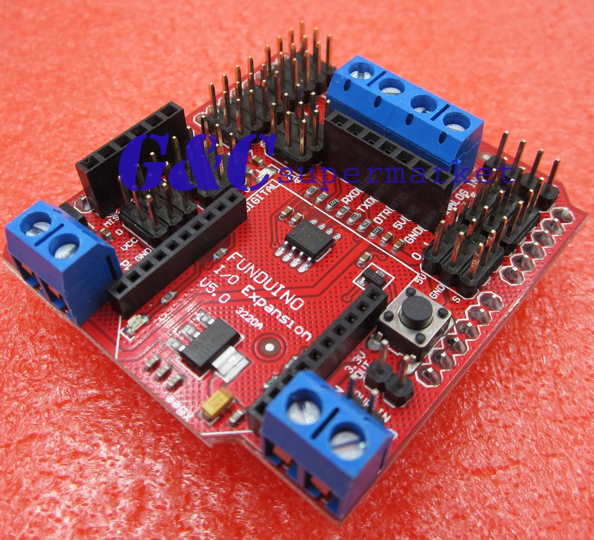 Arduino Shield Arduino I/O Sensor Expansion Shield V5.0 - Supports Xbee ...